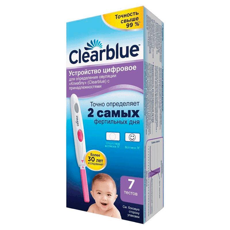 Clearblue тест на овуляцию 7 шт
