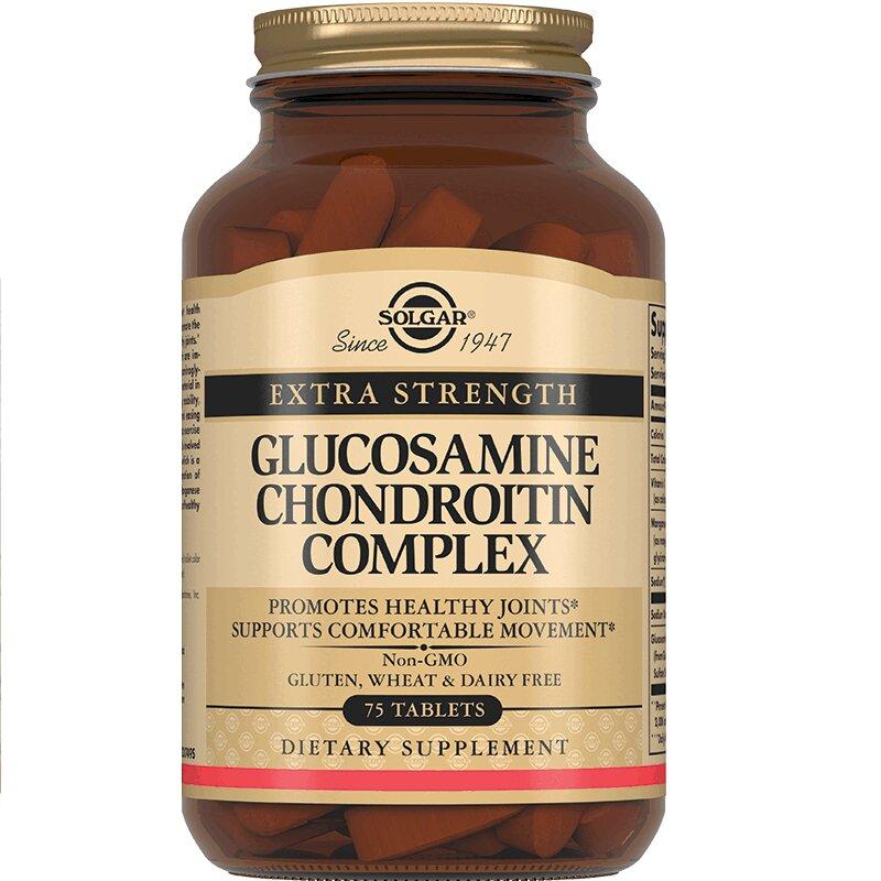 Solgar Глюкозамин-Хондроитин плюс таб.75 шт