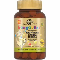 Solgar Кангавитес со вкусом тропических фруктов таблетки жевательные для детей тропические фрукты 60 шт