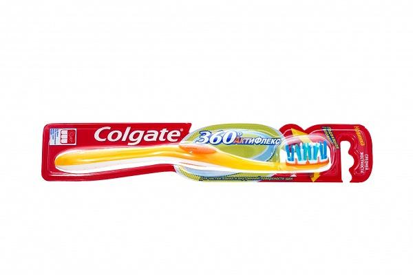 Зубная щетка Colgate 360 Актифлекс средняя