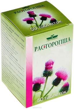 Расторопша-Парафарм таблетки 350 мг 50 шт