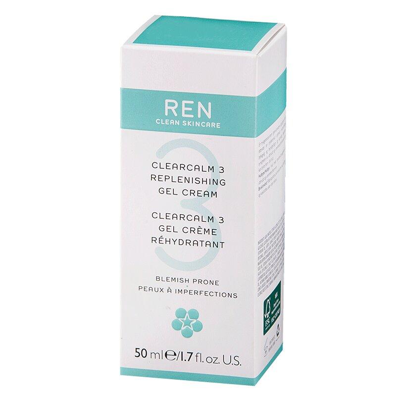 REN CLEARCALM 3 Восстанавливающий гель-крем для проблемной кожи 50 мл