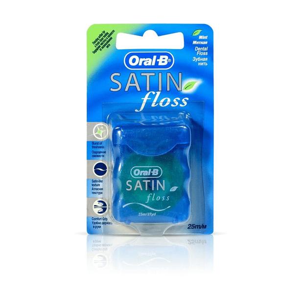 Oral-B Лента зубная Satin floss 25м 1 шт