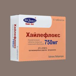 Хайлефлокс таблетки 750 мг 5 шт