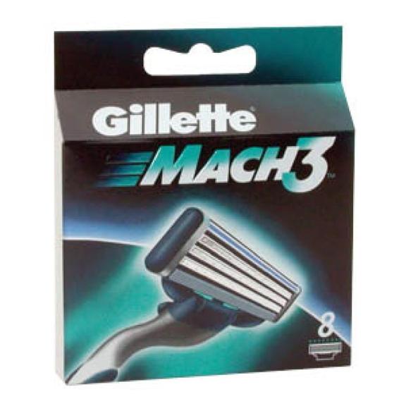 Gillette Мак 3 Кассета для бритвенного станка 8 шт