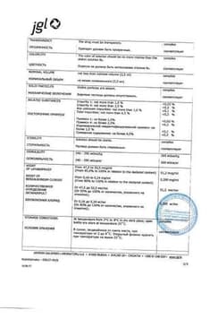 Сертификат Ксалатамакс