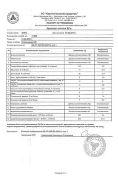 Сертификат Крапива листья 50 г