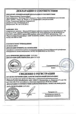 Сертификат Магнелис B6 форте