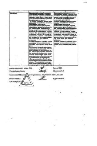 Сертификат Уголь активированный таблетки 250 мг 50 шт Renewal