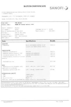 Сертификат Магне В6 48 мг+5 мг таблетки 100 шт