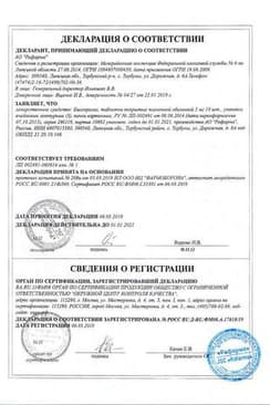 Сертификат Бисопролол 5 мг таблетки 30 шт