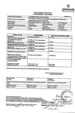 Сертификат Кандибиотик
