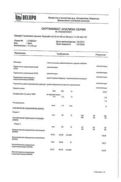 Сертификат Ирузид