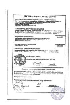 Сертификат Нурофен 12+ 200 мг таблетки 12 шт