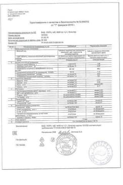 Сертификат Лора таблетки 30 шт