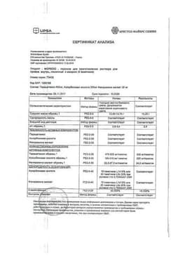 Сертификат Фервекс