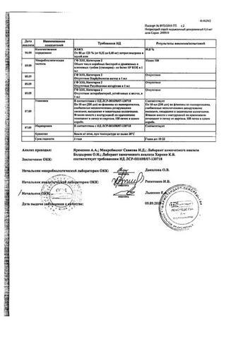 Сертификат Нитроспрей