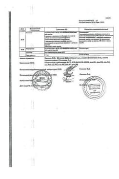 Сертификат Азитрокс 500 мг капсулы 3 шт