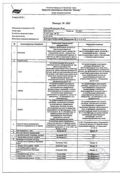 Сертификат Гинкоум