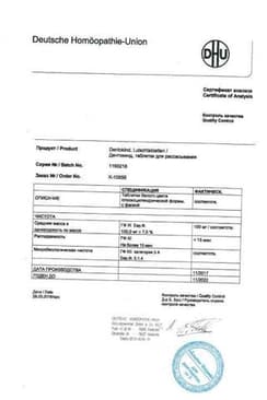 Сертификат Дентокинд