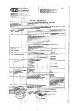 Сертификат Бромгексин