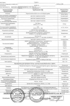 Сертификат Гептор