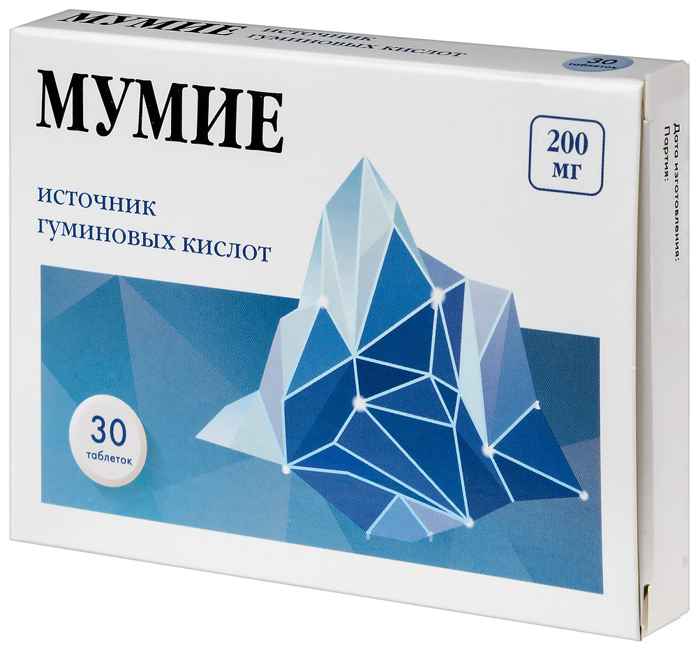 PL Мумие таблетки 30 шт цена, купить в Москве в аптеке, инструкция по ...