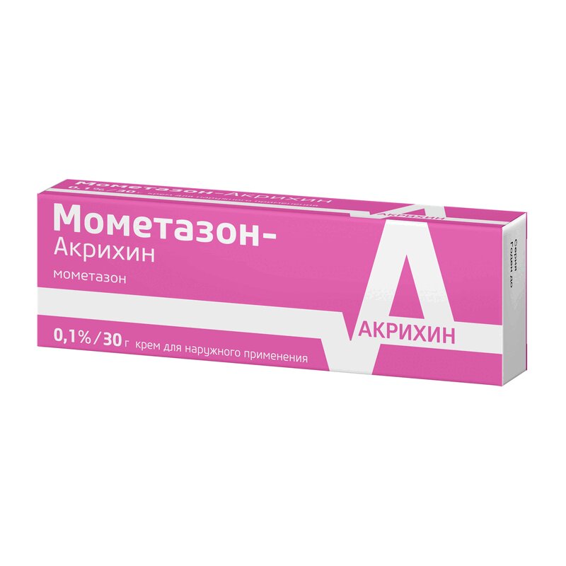 Мометазон-Акрихин крем 0,1% 30 г цена,   в аптеке .