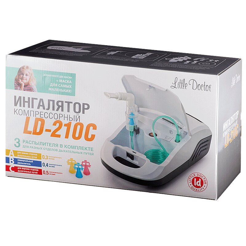 Little Doctor Ингалятор компрессорный LD-210С цена, купить в Москве в ...