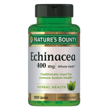 Nature's Bounty Натуральная эхинацея 400 мг капсулы 100 шт