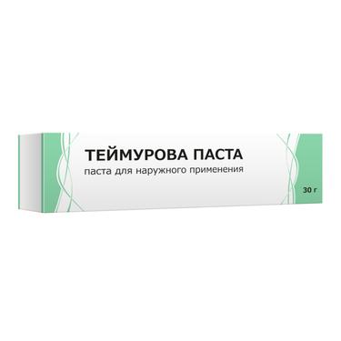Теймурова паста для наружного применения 30 г