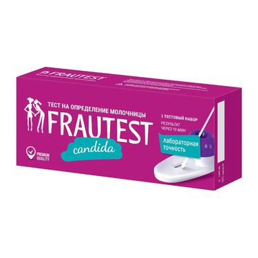 Frautest Candida Тест-система на определение молочницы 1 шт