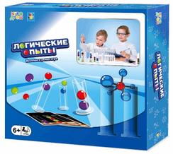 1toy Игродом Игра настольная Логические опыты 26х26х5 см