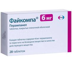 Файкомпа 6 мг таблетки 28 шт
