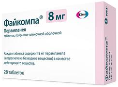 Файкомпа 8 мг таблетки 28 шт