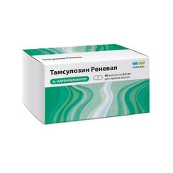 Тамсулозин Реневал 0,4 мг капсулы с пролонгированным высвобождением 90 шт