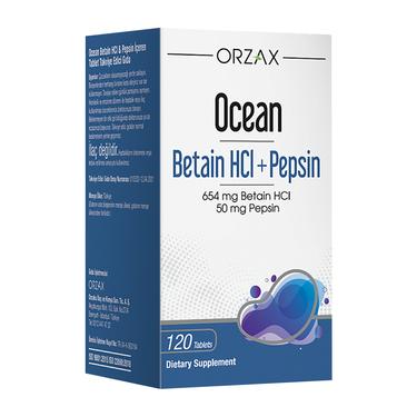 Orzax Ocean Betaine HCL + Pepsin таблетки 120 шт