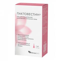 Лактовестин гель для поддержания микрофлоры интимной зоны 5 мл 7 шт