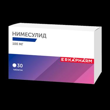 Эркафарм Нимесулид 100 мг таблетки 30 шт
