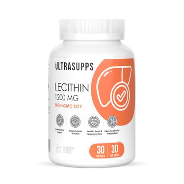 Ultrasupps Лецитин 1200 мг капсулы 30 шт