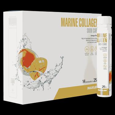 Maxler Skin Care Коллаген морской жидкость Манго 25 мл 14 шт