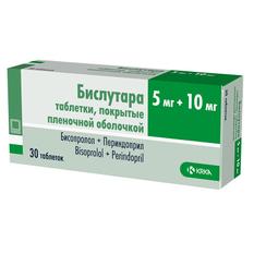 Бислутара таблетки 5 мг+10 мг 30 шт