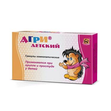 Агри Детский гранулы гомеопатические в пакетиках 10 г 2 шт