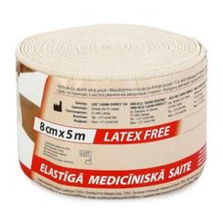 Lauma Бинт эластичный компрессионный высокой растяжимости 5 м х 8 см