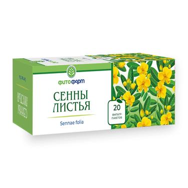 Сенна листья фильтр-пакеты 1,5 г 20 шт
