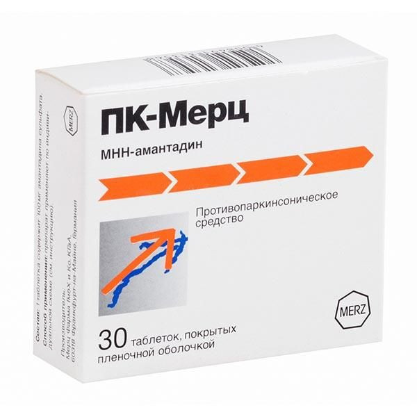 ПК-Мерц 100 мг таблетки 30 шт
