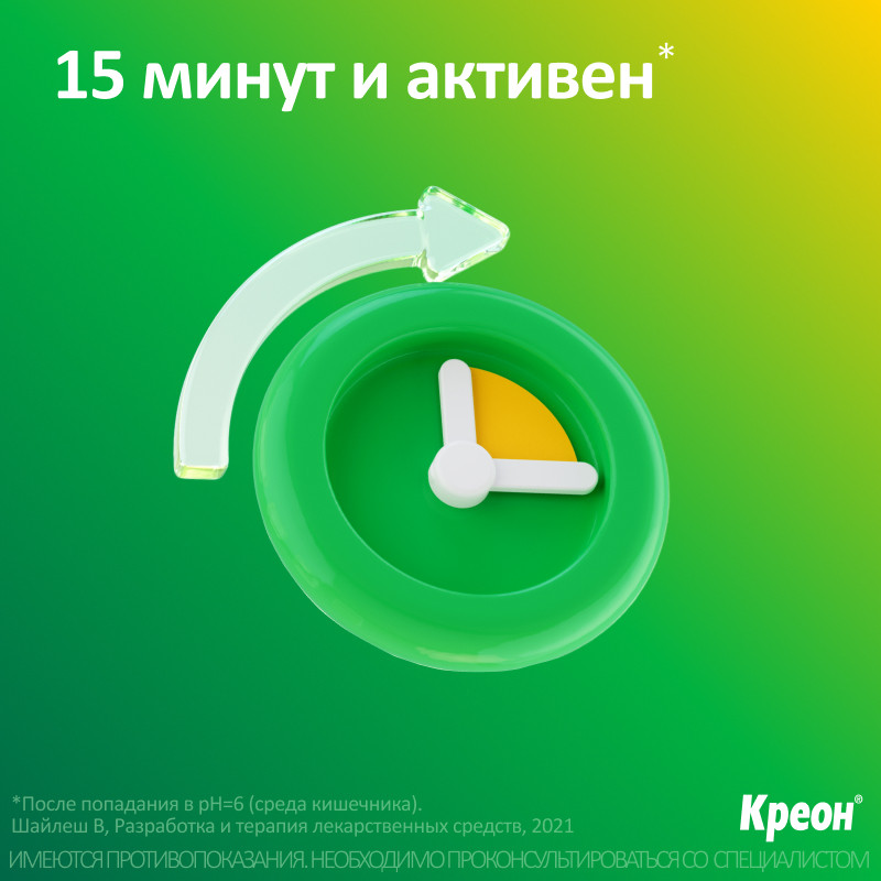 Креон 25000 капсулы 50 шт