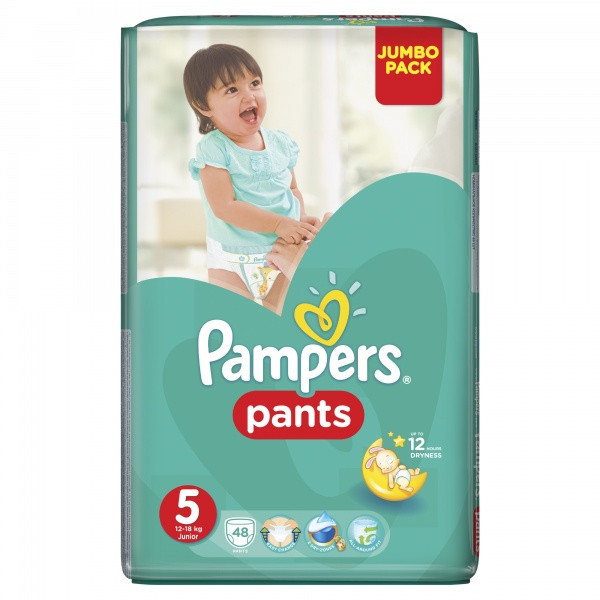 Подгузники-трусики Pampers Пентс Юниор (12-18) 48 шт