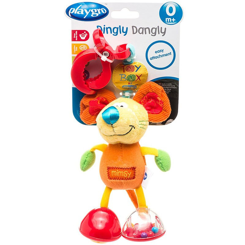 Playgro Игрушка-подвеска Мышка
