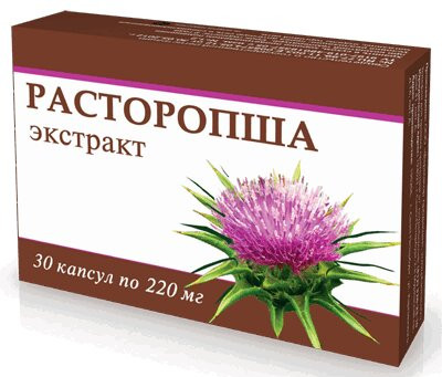 Расторопша-Экстра капсулы 30 шт